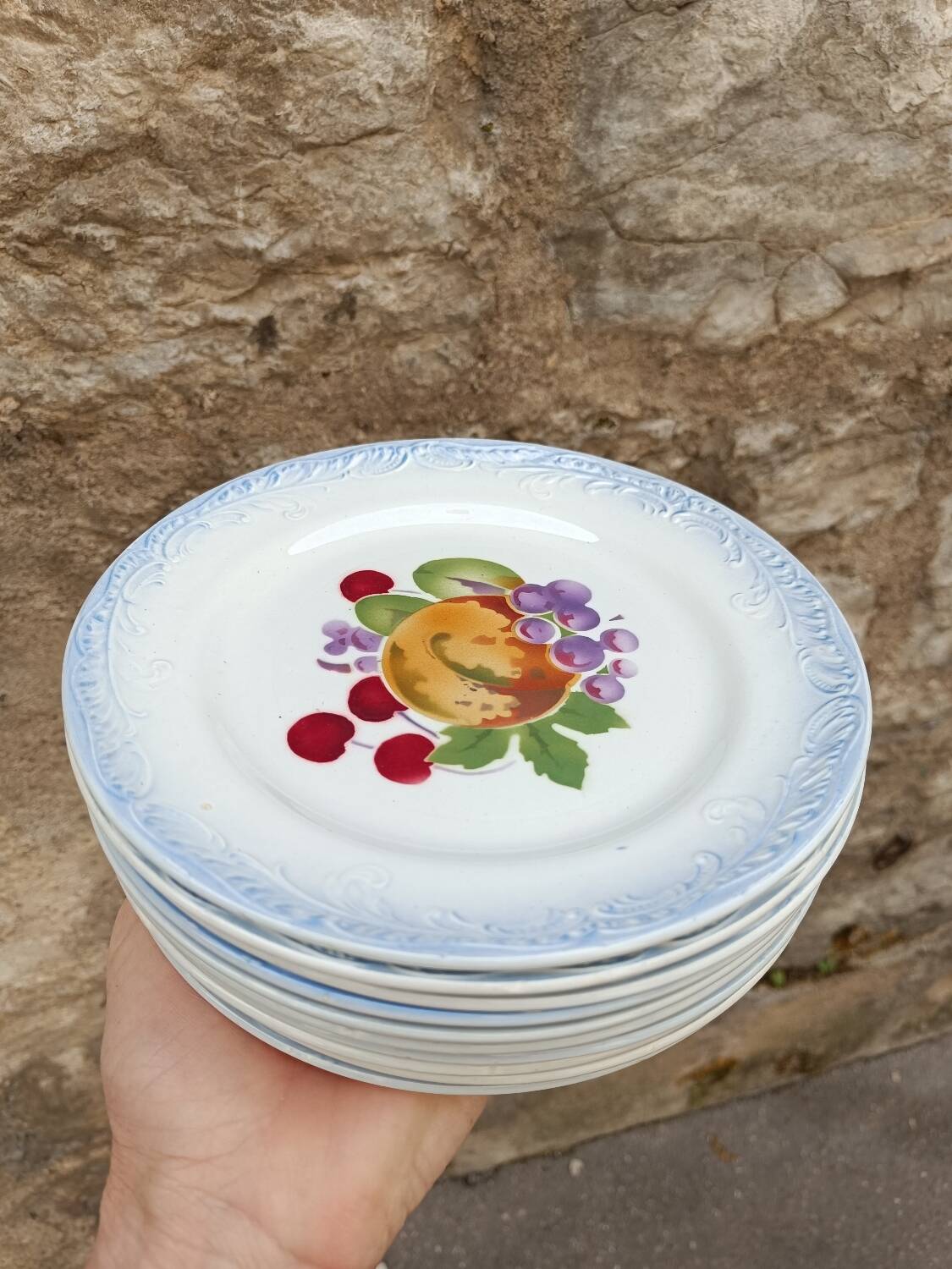 Lot d'assiettes à dessert Céranord