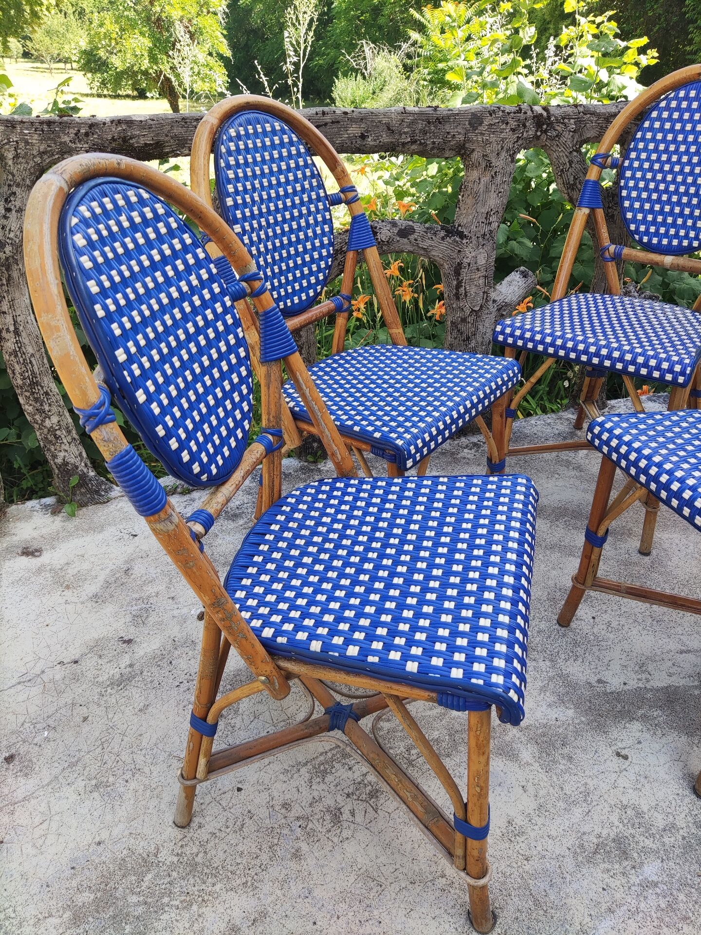 4 chaises bistrot Parisien
