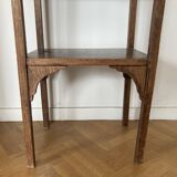 Side table harness console 30s vintage solid wood