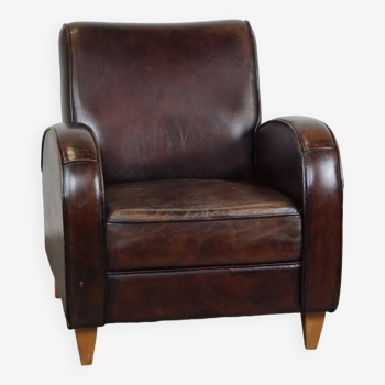 Fauteuil en cuir