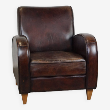 Luxurious Sheepskin armchair/ fauteuil