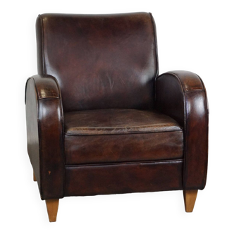 Fauteuil en cuir