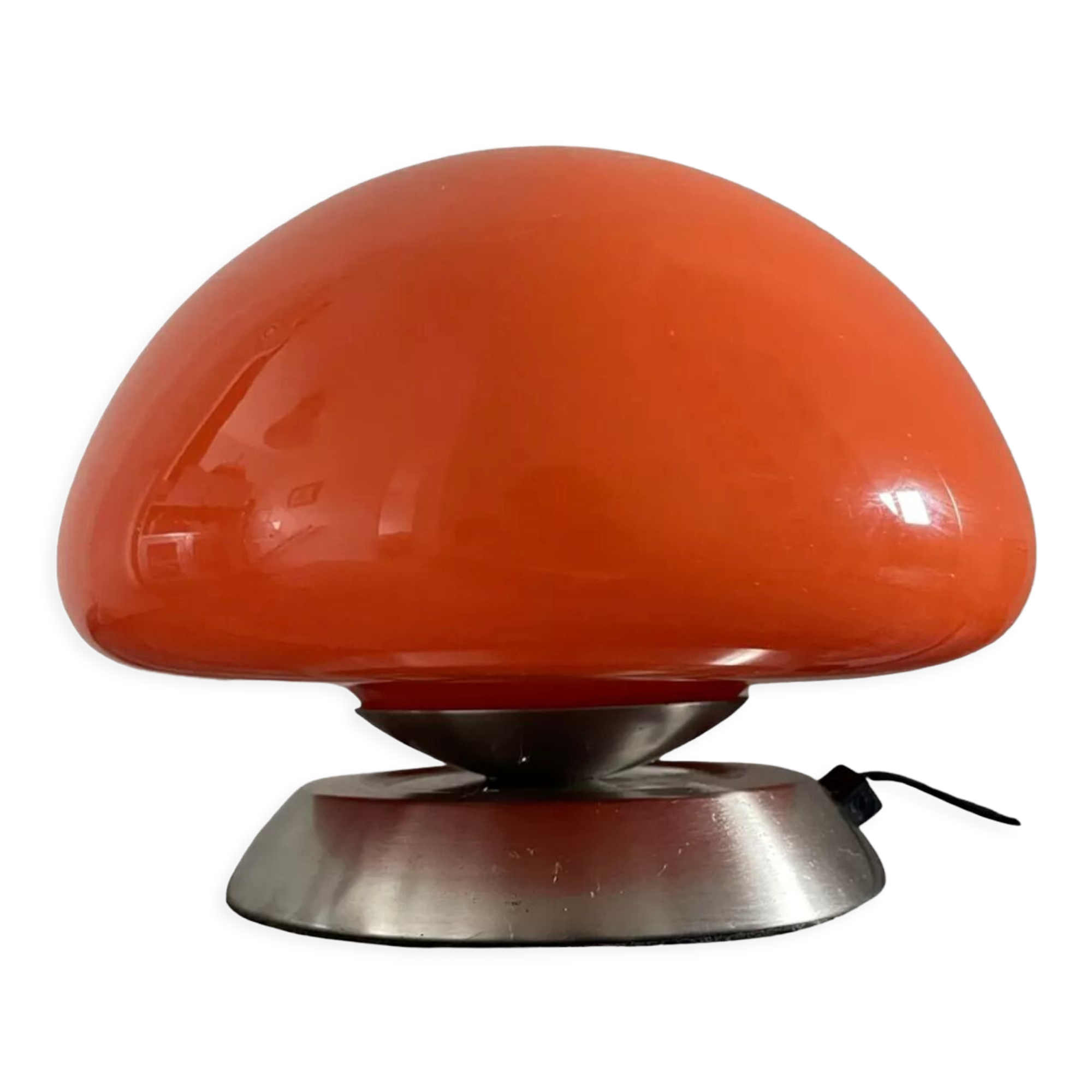 Mushroom lamp orange touch UFO touch