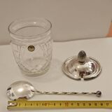 Silver sugar bowl