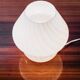 Coppia de lampes de table Murano champignon rose design des années 1970