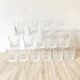 Crystal whisky glasses x15