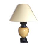 Vintage cracked ceramic lamp