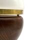 Lampe de table rare, Luigi Caccia Dominioni, Azucena italie, années 1970