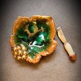 Vallauris vintage butter dish