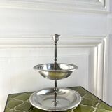 Serviteur présentoir à deux plateaux