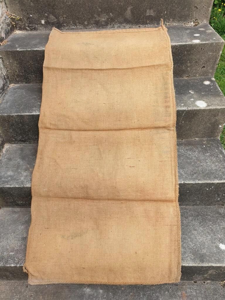 Ancient canvas bag
