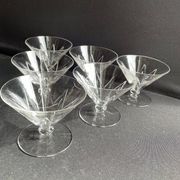 6 Champagne glasses – Saint Louis Bossuet service size 10406
