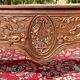 Pair of oak beds style Louis XV /Louis XVI