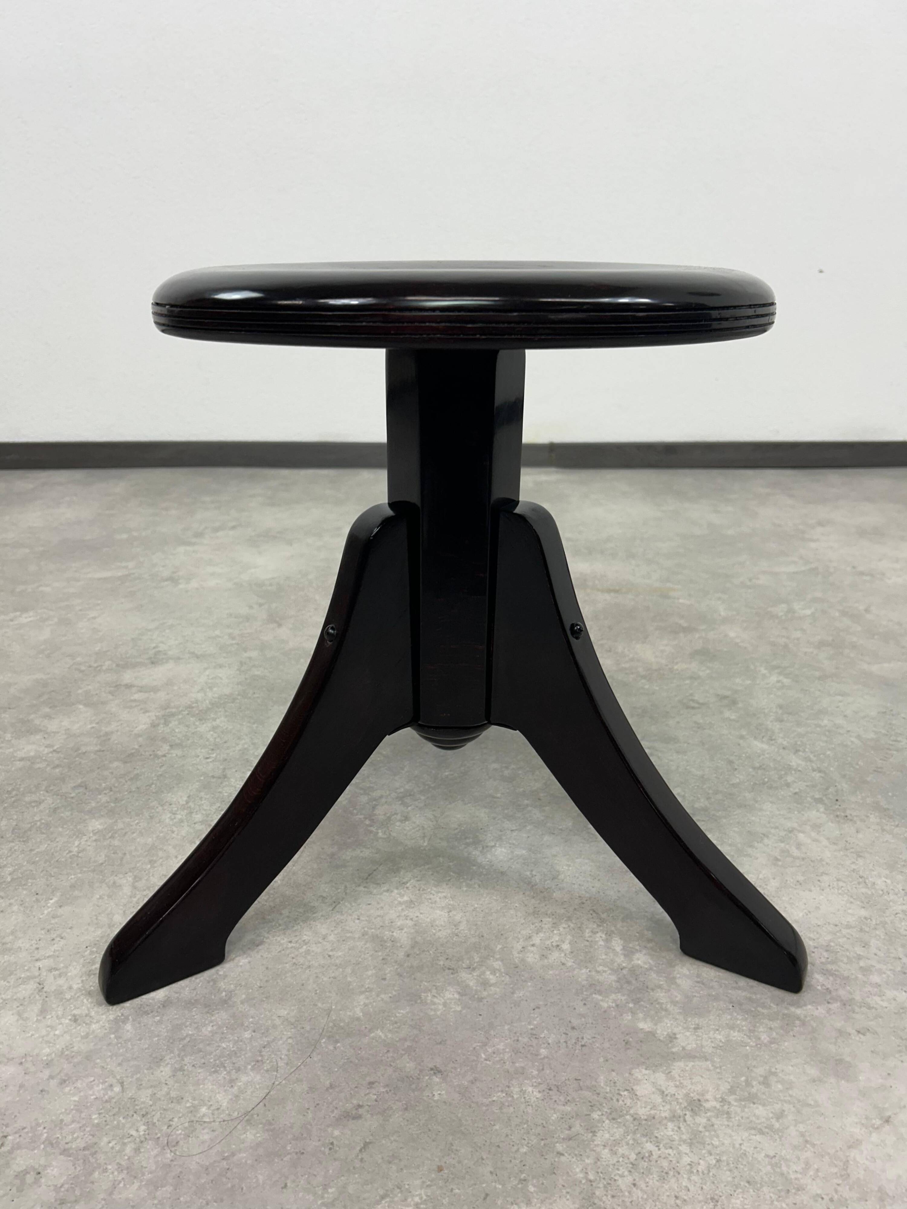 Art Deco piano chair