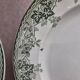 Beautiful set of 4 antique ironstone plates from Saint-Amand and Hamages, Estival model.