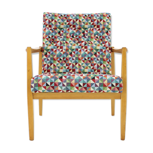 Fauteuil beech des années