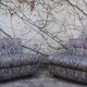 Amanta armchairs by Mario Bellini for B & B Italia / C & B Italia, 1970s, Set of 2