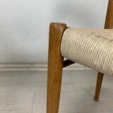 Teak chairs model 75 Niels Moller
