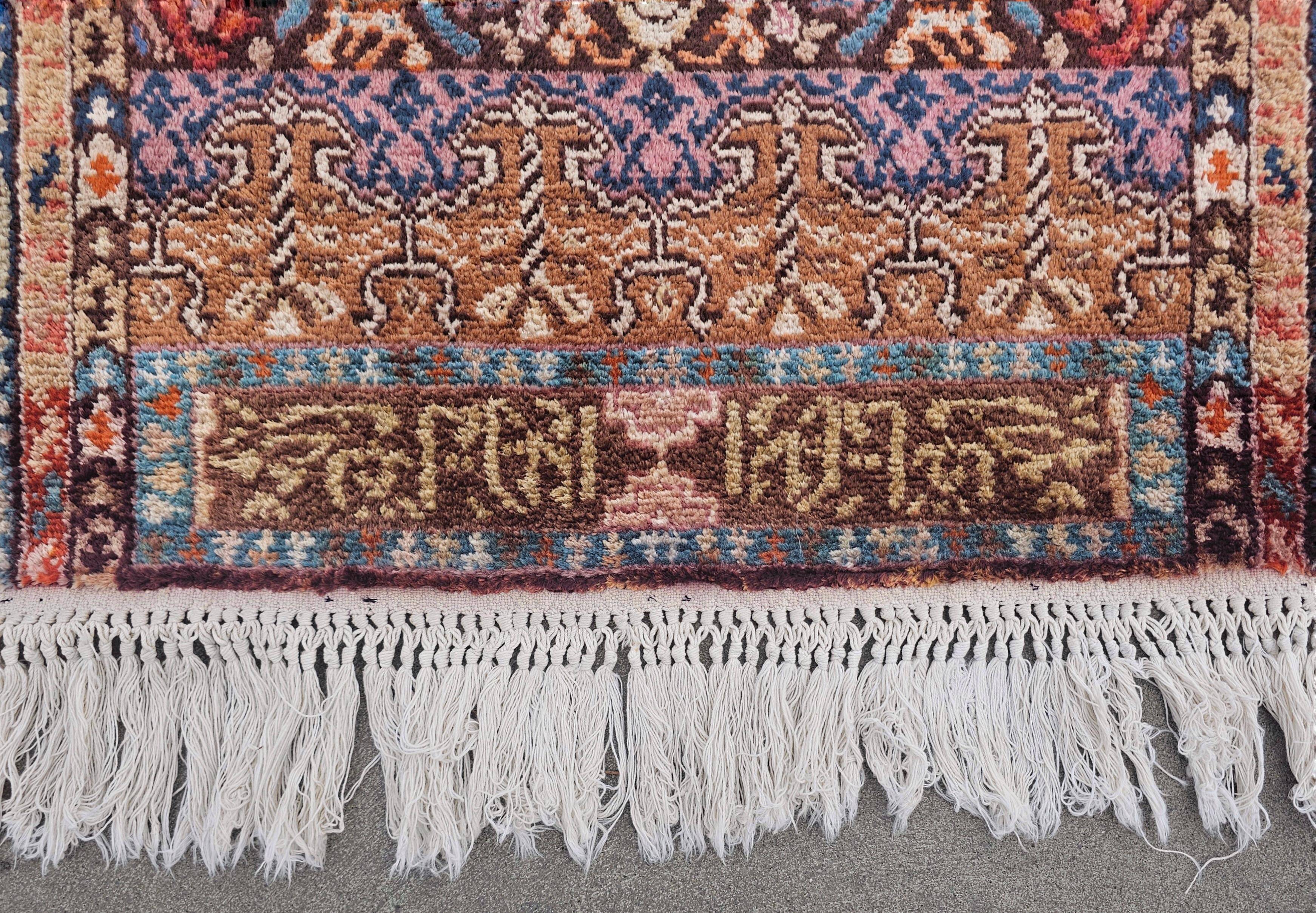 Antique silk prayer rug, Anatolia, 1930s