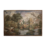 Tapis mural de tapis de tapis tissé à la main tissé à la main - 91x137cm