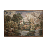 Tapis mural de tapis de tapis tissé à la main tissé à la main - 91x137cm
