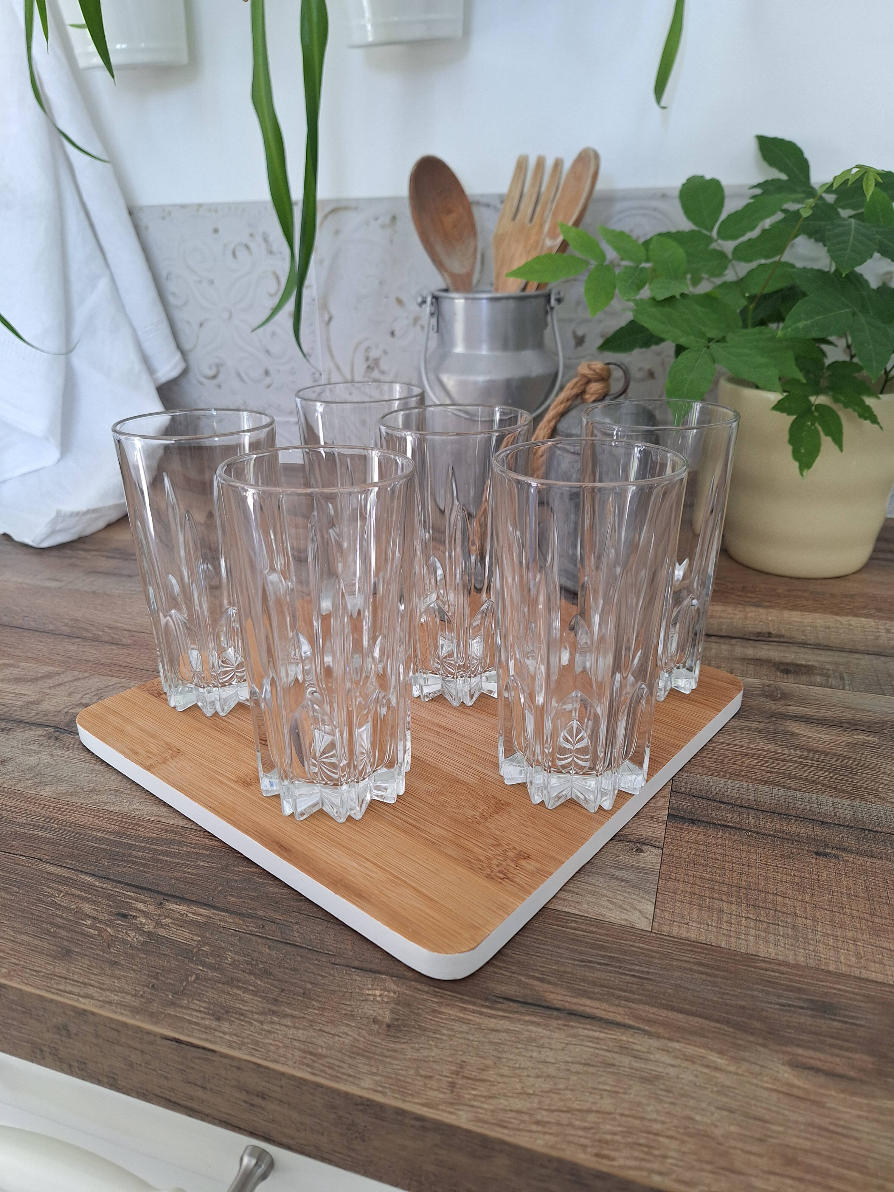 Italian aperitif or water glasses from the 1980s.