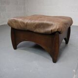 Ranger lounge chair with ottoman by Erik Deforce for Gervan Belgium, 1970.