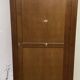 Vintage wooden Parisian wardrobe