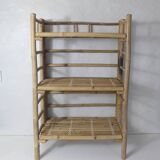 foldable rattan shelf