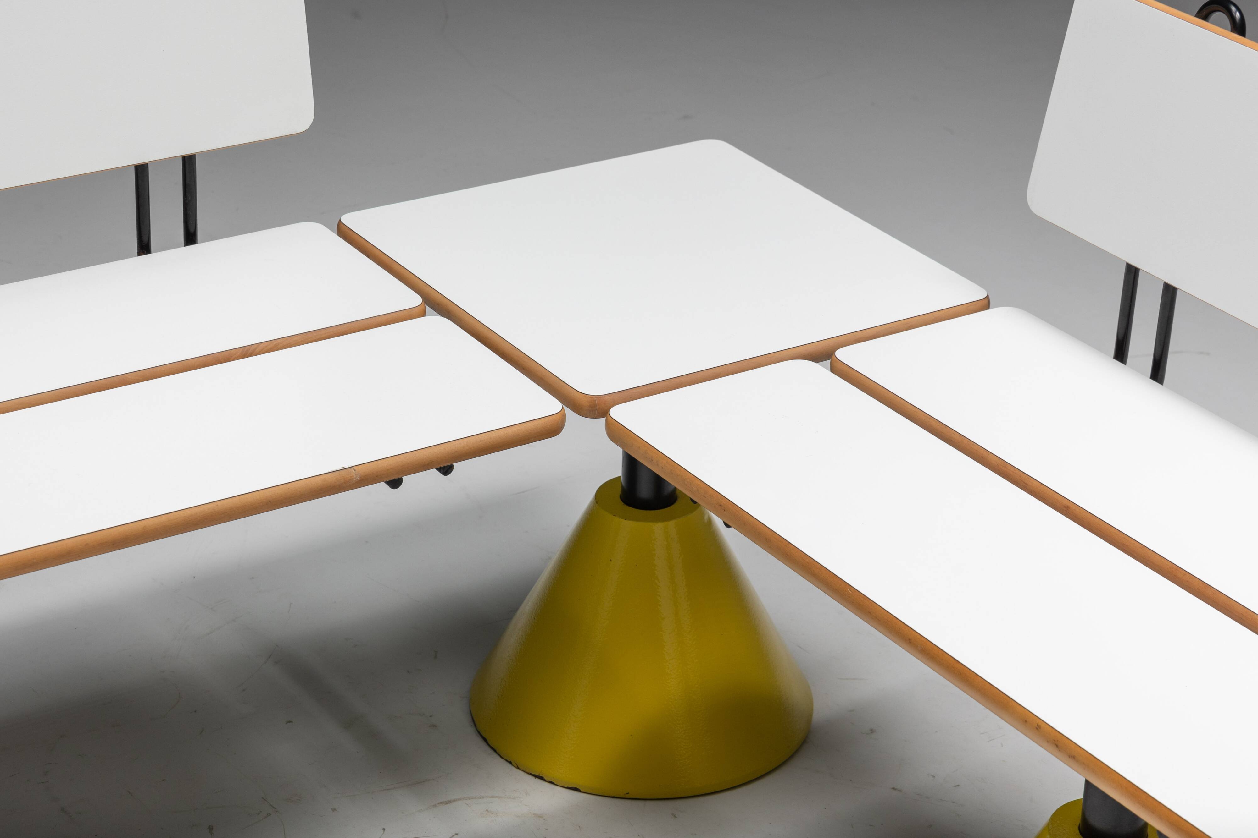 Modular postmodern seating system, Italy, 1980s