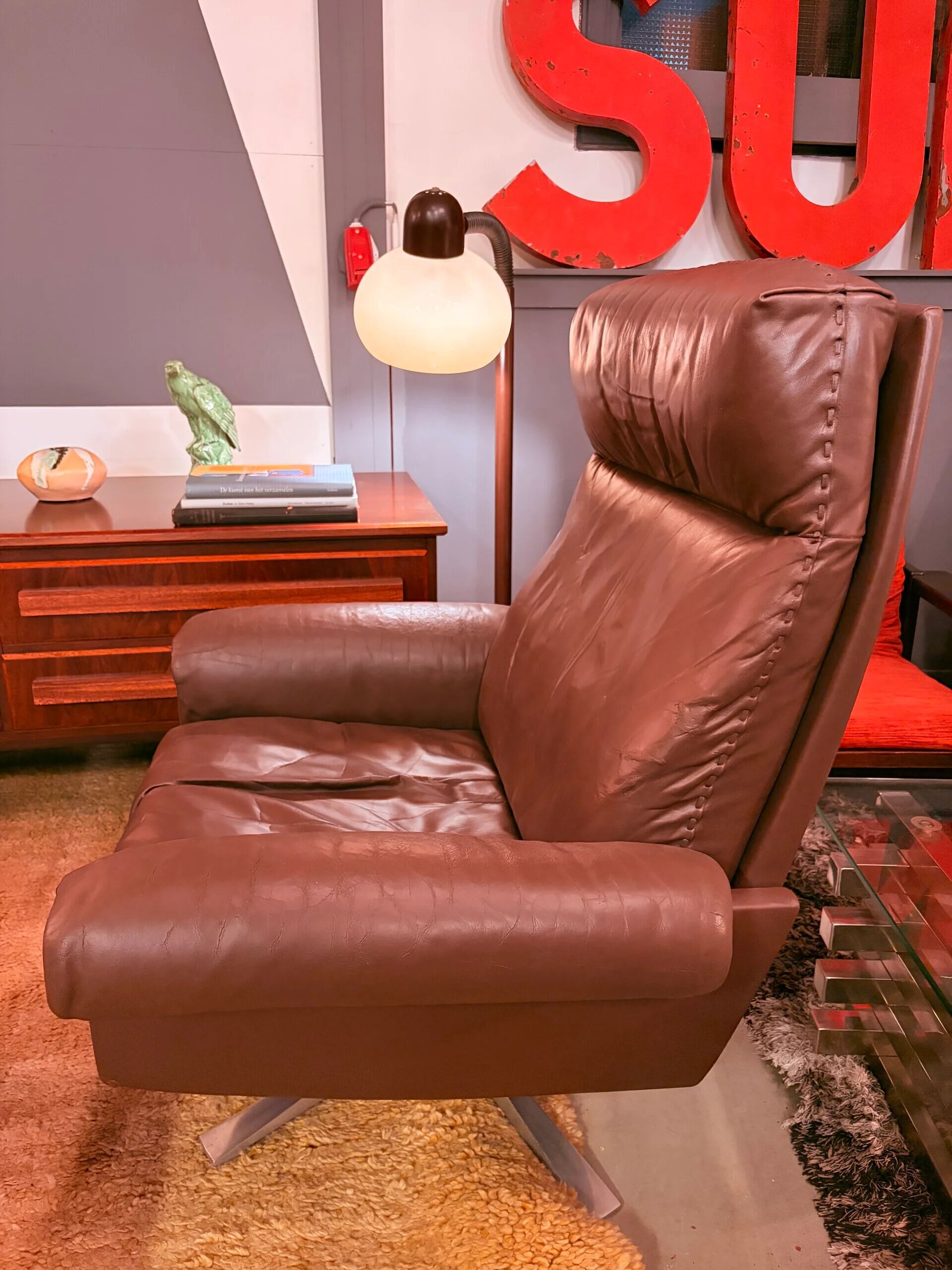 Fauteuil De Sede Suisse, DS-31, années 1970
