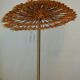 Wrought iron flower with butterflies