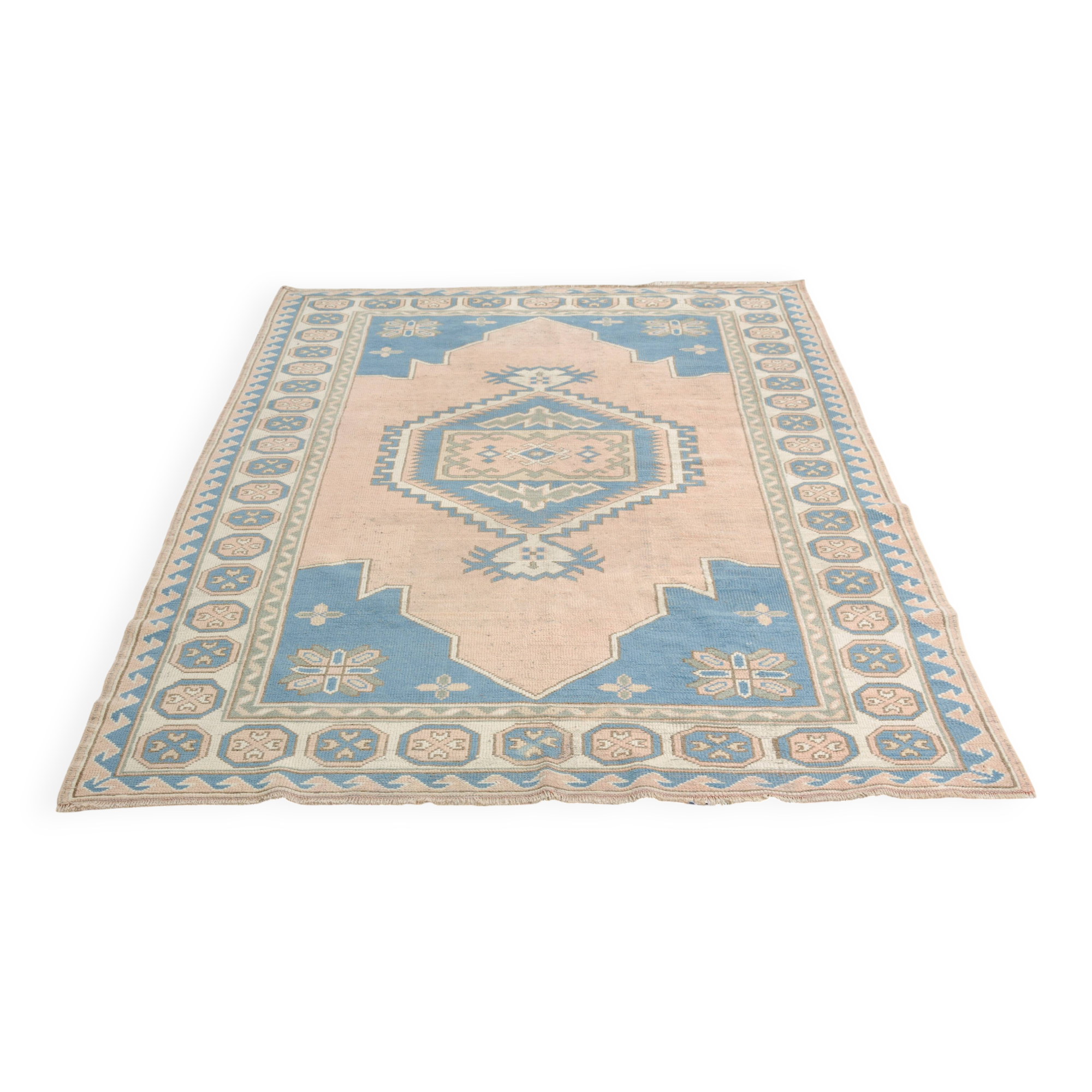 Geometric Anatolian Home Living Rug-3431