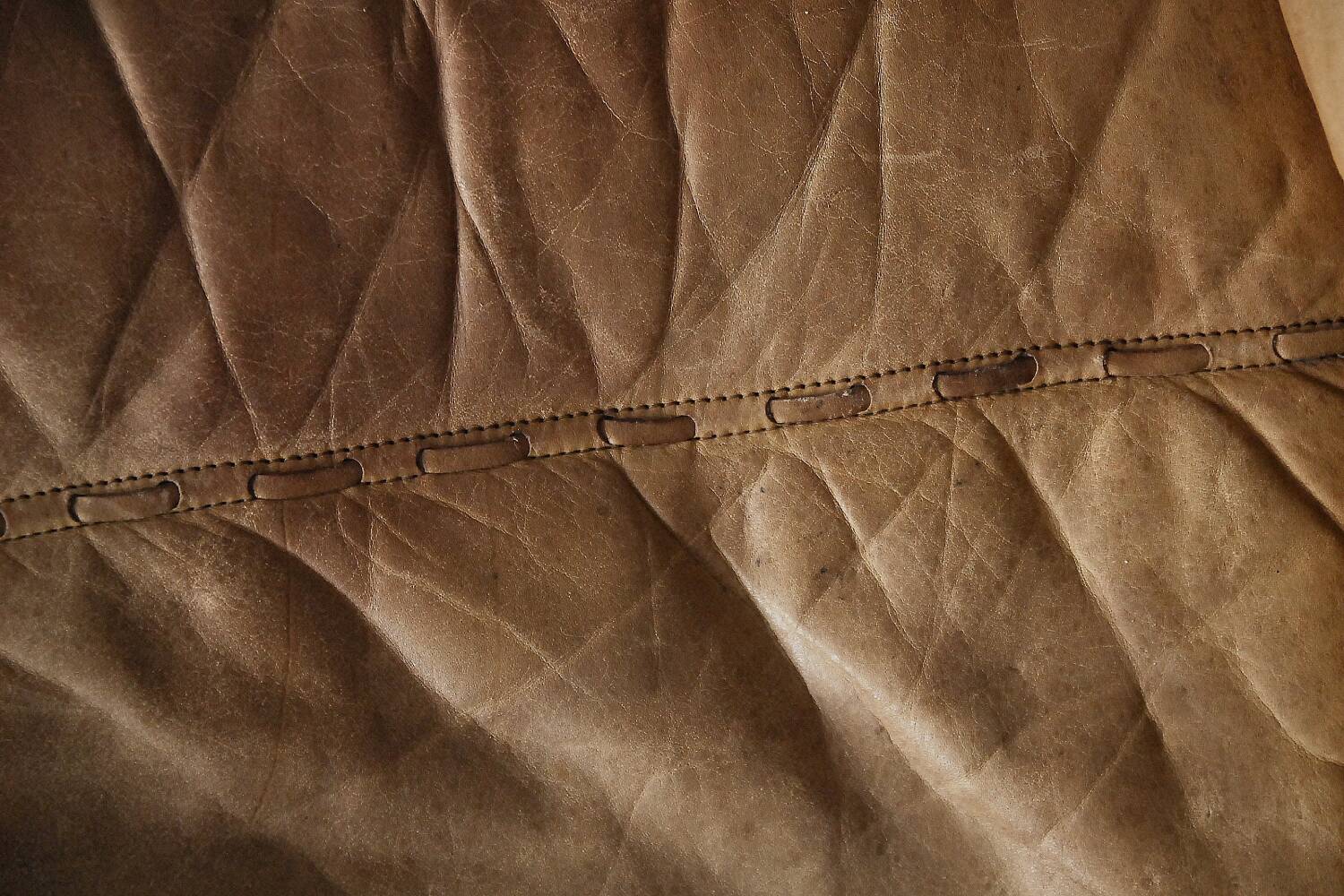 Vintage Mid-Century German Modern Leather Swivel Chairs by Carl Straub