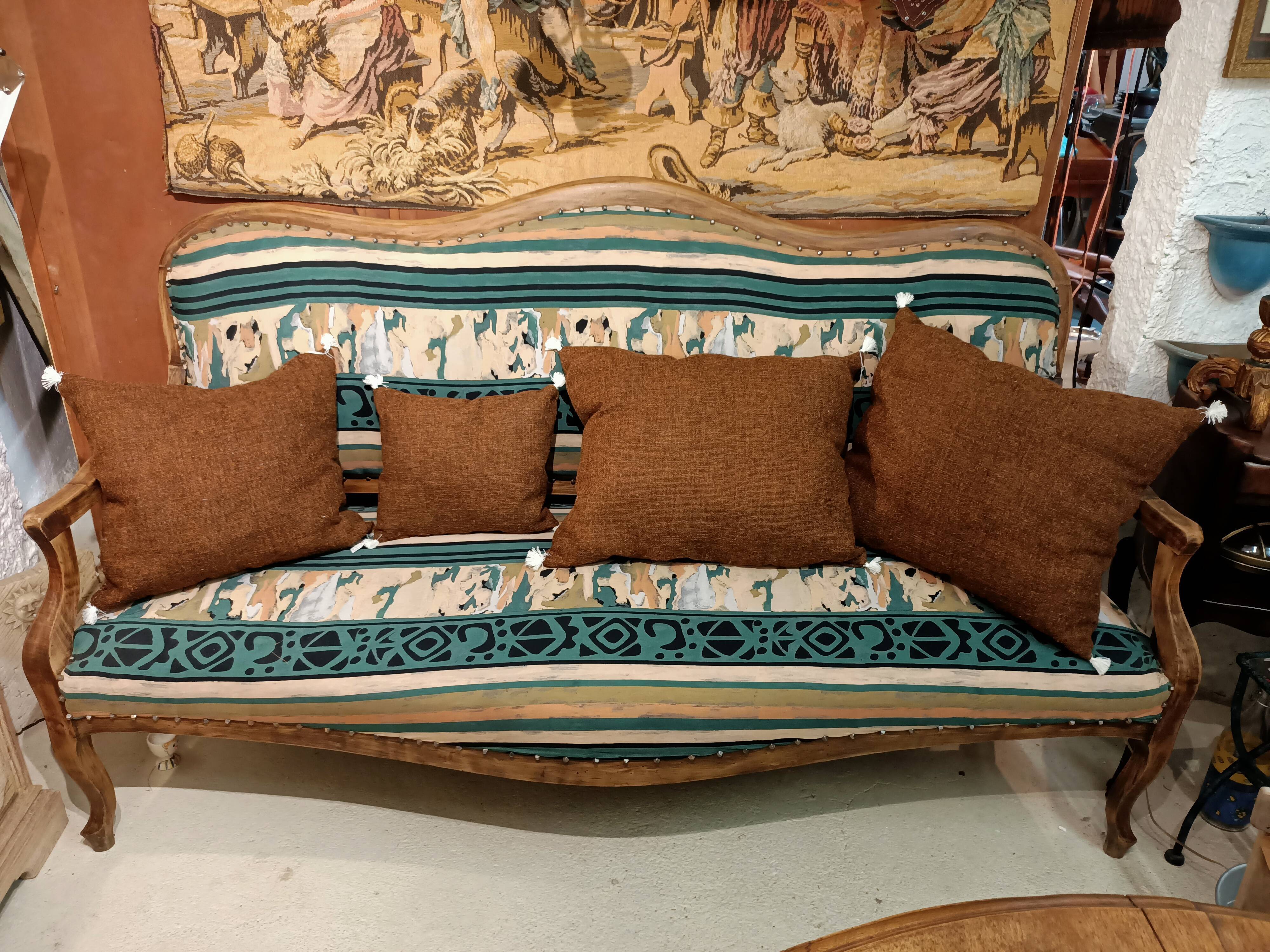 Restored Provencal bench