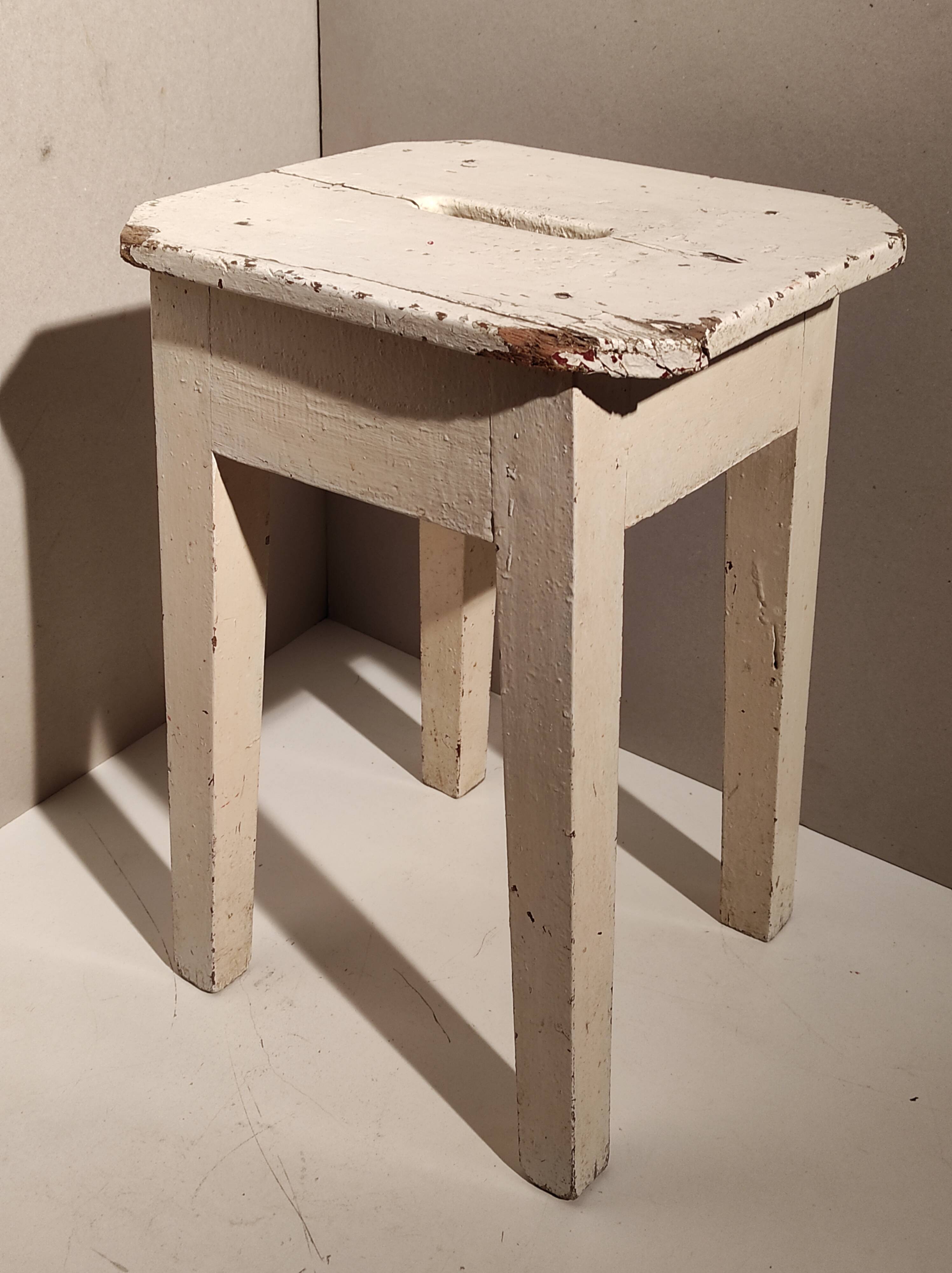 Rustic vintage stool
