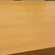 Vintage chest of drawers in blond and golden oak, compass legs and 4 drawers, 1950s