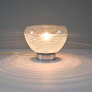 Rystal table lamp, Italy 60s