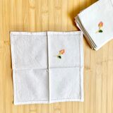 Vintage embroidered napkin