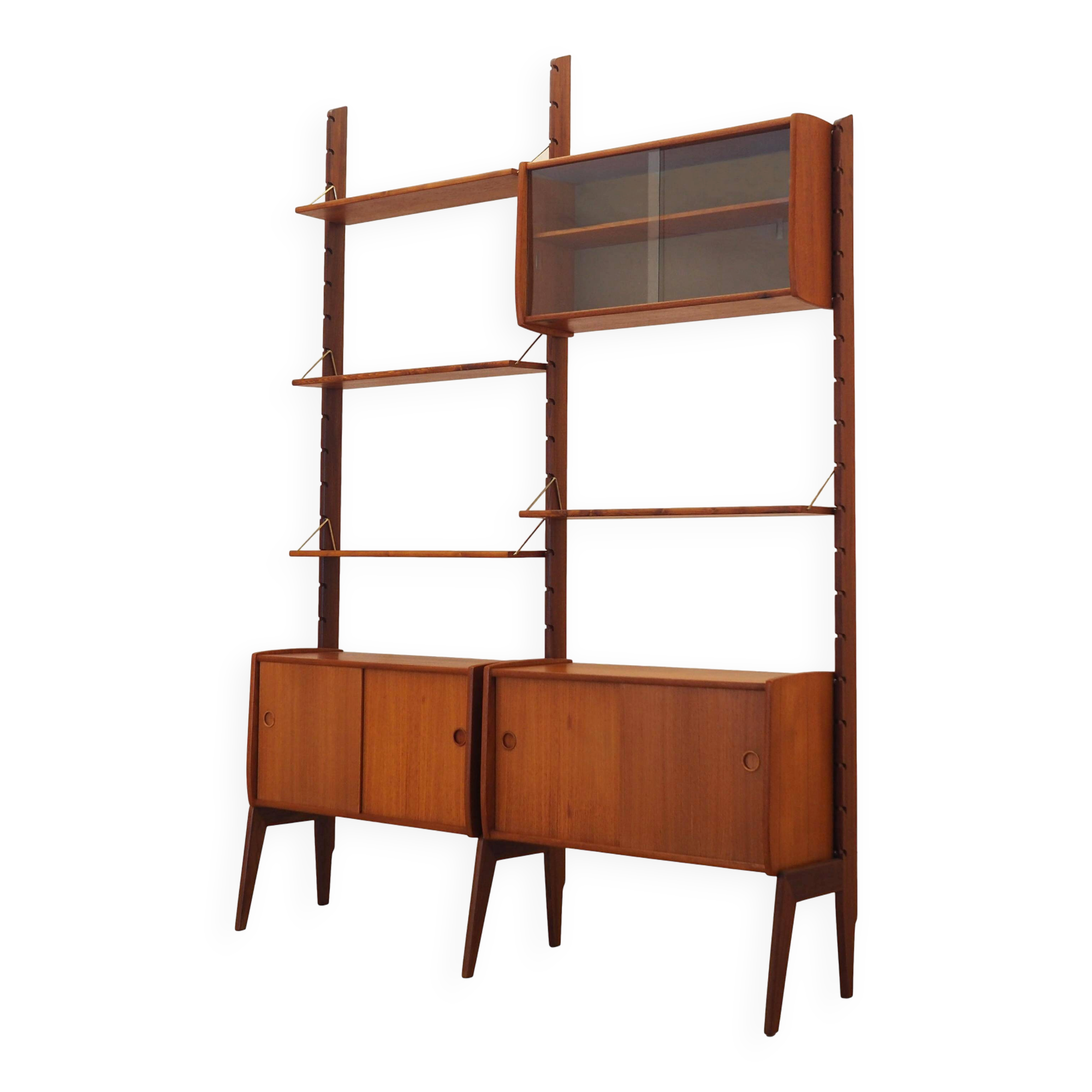 Étagère modulaire en teck par Blindheim Mobelfabrikk