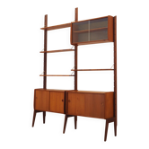 Teak modular shelving unit by Blindheim Mobelfabrikk