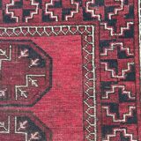 Tapis ancien afghan turkmen 120x208 cm