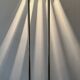Modernist halogen floor lamp with a gold bowl, 1980.