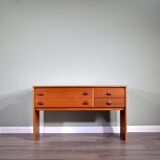 Vintage Midcentury 'Stag' Teak Console Table / Dressing Table /Drawers/ Sid