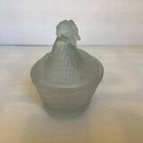 Bonbonnière en forme de poule
