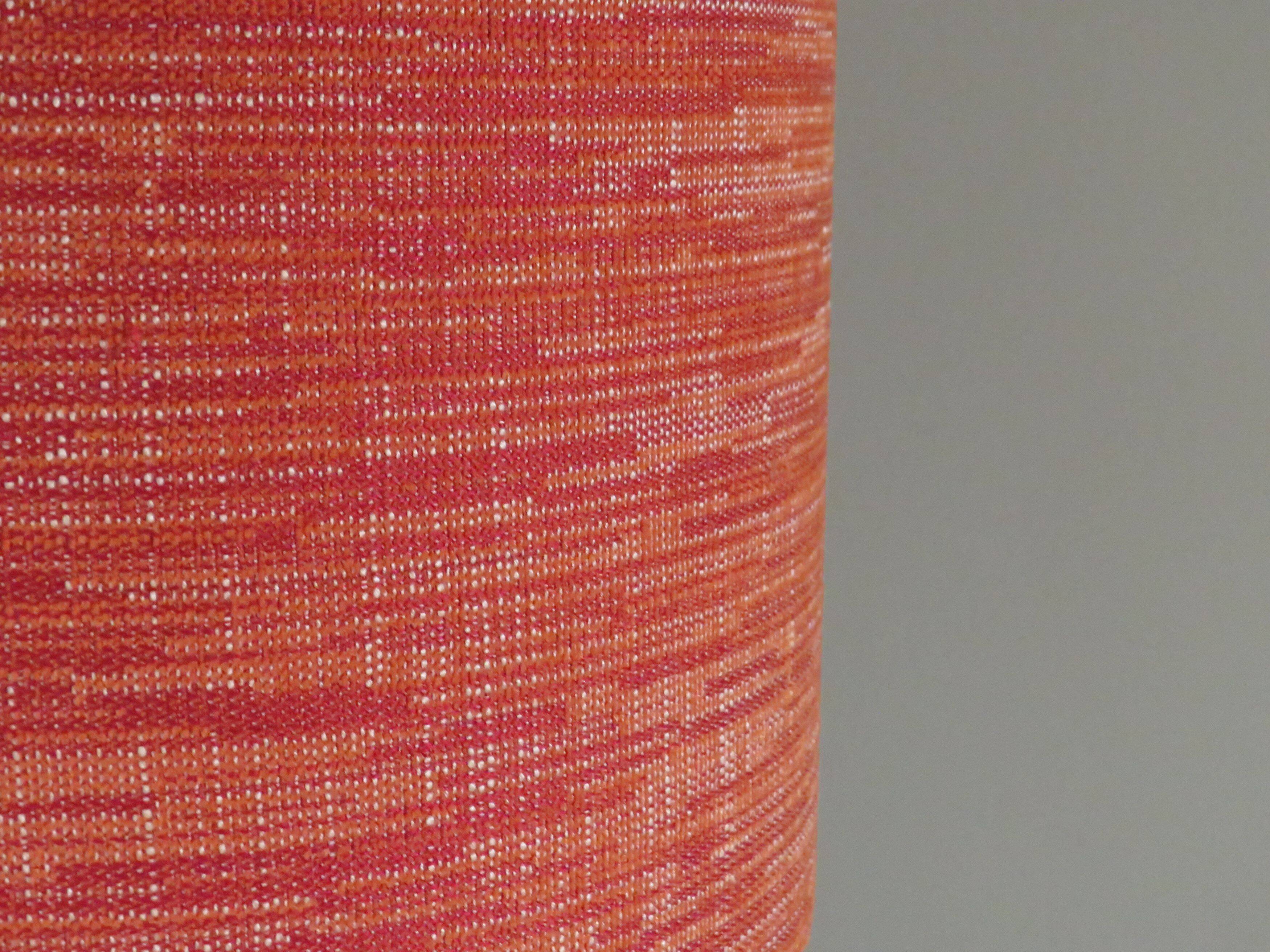 Vintage ceramic table lamp with Imari-inspired pattern.