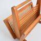Porte revues bois et cannage 1960s
