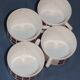 4 cups Arcopal Vintage 70s square décor Pop Polka