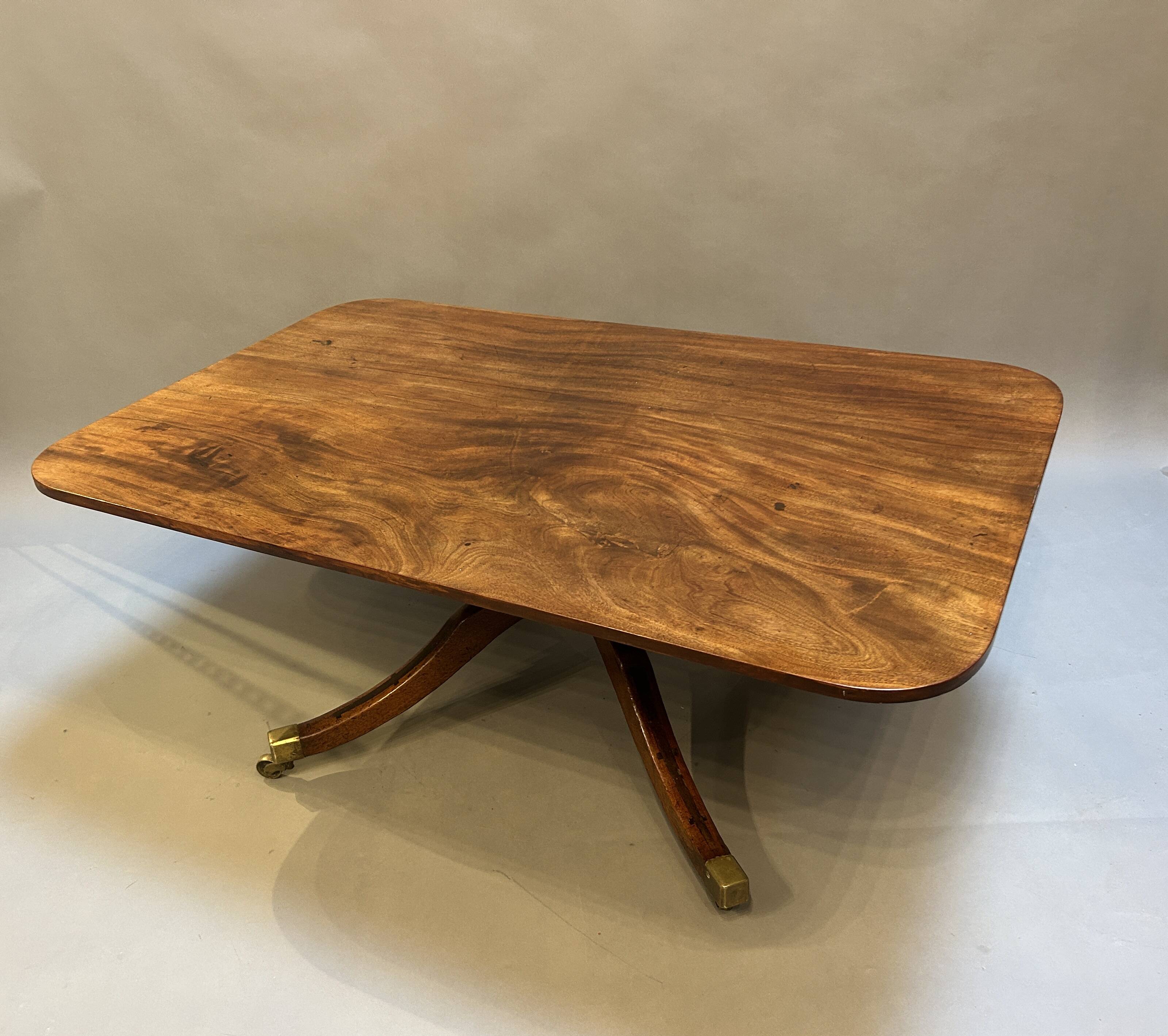 Table Basse George IV En Acajou