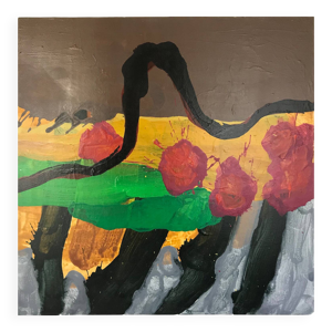 acrylique sur toile de